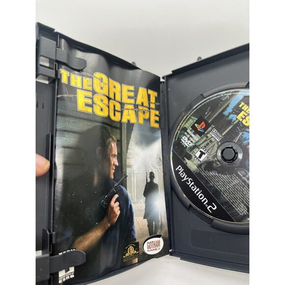 The Great Escape Game Playstation 2 PS2 - With Manual - Tested - Picture 6 of 8